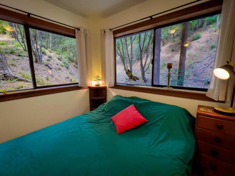 Little House In The Redwoods With A Hot Tub! Lägenhet Garberville Exteriör bild