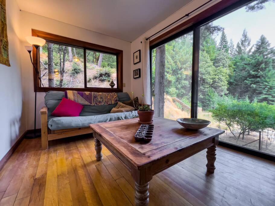 Little House In The Redwoods With A Hot Tub! Lägenhet Garberville Exteriör bild